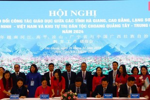 越南与中国教育工作磋商会在河江省举行