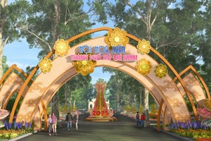 骚坛公园举办 2025 乙巳年春花盛会