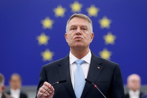 罗马尼亚总统克劳斯‧维尔纳‧约翰尼斯。（图：Getty Images）