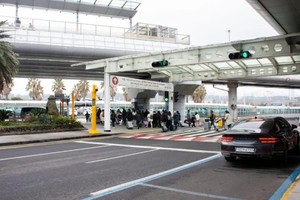 韩国济州岛机场一隅。（图：路透社）