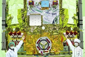 三菱电机展示向ISS运送物资的无人飞船