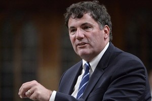 加拿大新任财政部长多明尼克‧勒布朗。（图：互联网）