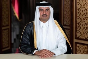 卡达国王埃米尔谢赫‧泰咪姆‧本‧哈马德‧阿勒萨尼。（图：互联网）