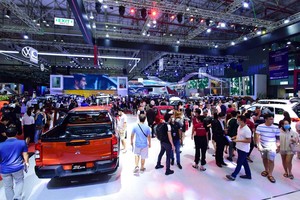 汽车展览一隅。（示意图：互联网）