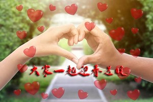 请与我们一起迎春送暖