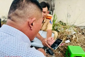 守德市公安提供图像和视频与违规者进行对质。