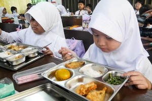 印尼啟动免费营养餐计划