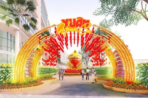 富美兴春花街内容多样化