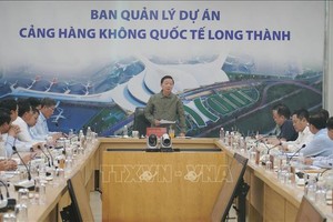 陈红河副总理视察隆城机场成份项目