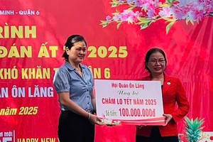 温陵会馆关爱贫困户