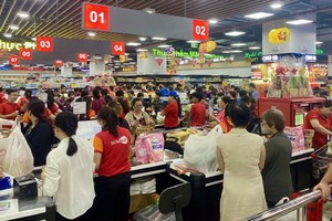 春节期间，民众的购买力大幅激增。