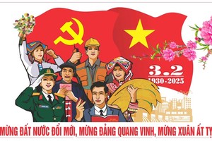 融融春色贺党庆