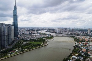 守德市西贡河左岸项目竣工投入使用