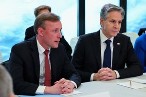 布林肯（右）和沙利文。（图：外媒）