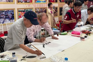 书法分会挥春及书画交流活动