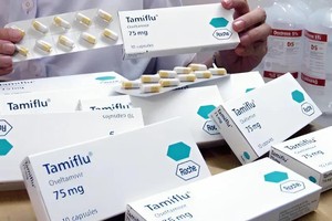 图为常用流感抗病毒药物之一的达菲（Tamiflu）。（示意图：互联网）