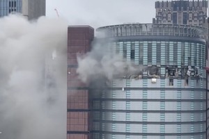 台中新光三越百货商场发生爆炸事故。（图：FB）