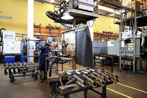 同奈省一家外国直接投资资金公司的生产车间。