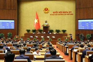 国会会议现场。（图：VGP）