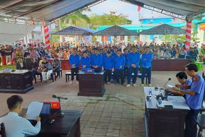 庭审现场。（图：如心）