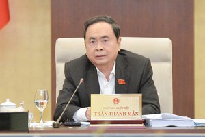 国会主席陈青敏。（图：阮宇）