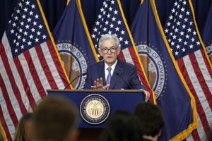 图为美联储主席鲍威尔。