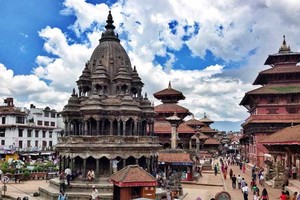 尼泊尔帕坦杜巴广场一景。（图：互联网）