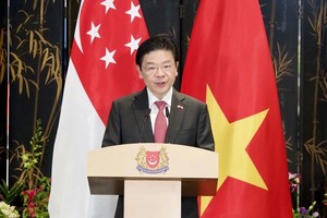 新加坡总理黄循财。（图：VOV）