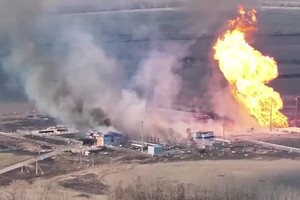 俄罗斯国防部指责乌克兰无人机多次袭击别尔哥罗德州能源基础设施。（图：路透社）