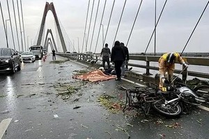 一起交通事故现场。（图：首都安宁报）