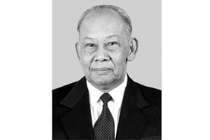 老挝原国家主席坎代·西潘敦逝世。（图：越通社）