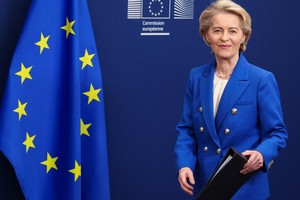 欧盟委员会主席冯德莱恩。（图：AFP）