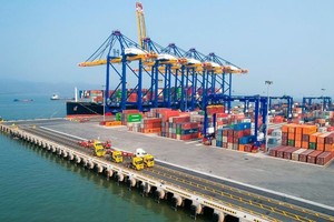 海防市沥县港。（图：越通社）