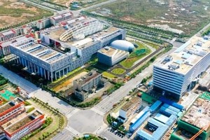 这是2020年10月6日航拍的中国－马来西亚钦州产业园区。（图：新华社）