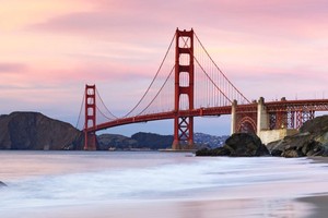 美国金门大桥。（图：互联网）