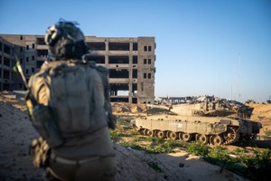 以色列军方12日宣布，已全面包围加沙地带南部拉法地区。（图：互联网）