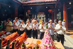 福建霞漳会馆庆圣母宝诞 启动修缮二阶段