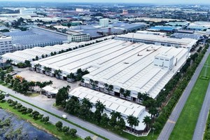 永禄2工业区的出租厂房。（图：越通社）