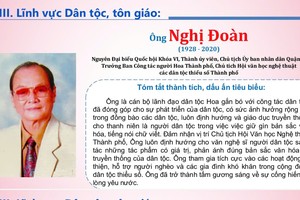 市委宣教与民运处主任阮孟强探访已故华人革命老前辈蚁团家属