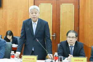 内务部副部长阮孟姜（站）。（图：VGP）