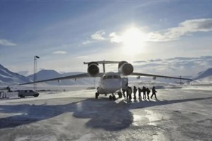 挪威斯瓦尔巴机场。（图：互联网）