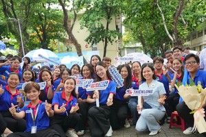 图为天龙集团组办2024年“考试接力”的志愿者团队。（图：BTC）