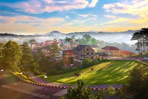 大勒景色一隅。