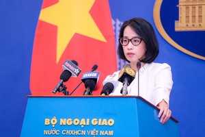 外交部发言人范秋姮。（图：外交部）