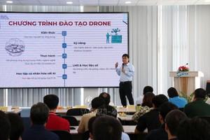 发展带有越南印记无人机生态系统