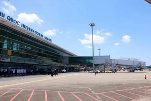 富国岛国际机场。（图：越通社）