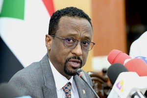 苏丹文化和新闻部长兼政府发言人哈立德‧阿里‧艾萨尔。（图：互联网）