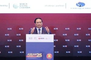 范明政总理在论坛上发言。（图：越通社）