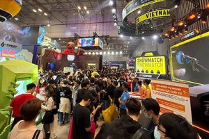 Vietnam GameVerse 2025 吸引众多年轻人前来参加。