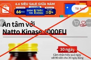许多保健食品被禁止在 Shopee 和 Lazada 销售。（示意图：食品安全局）